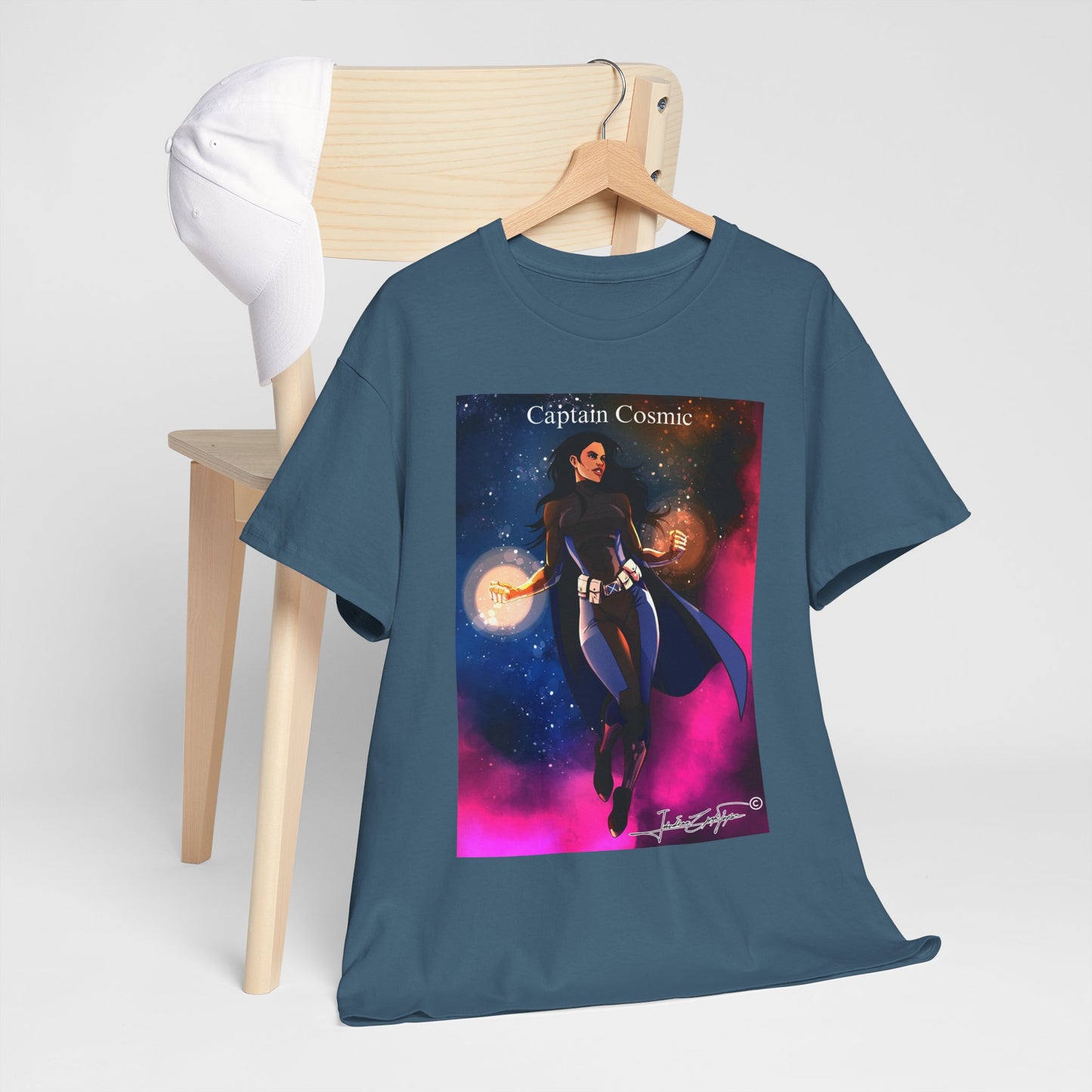 Captain Cosmic Unisex Heavy Cotton Tee