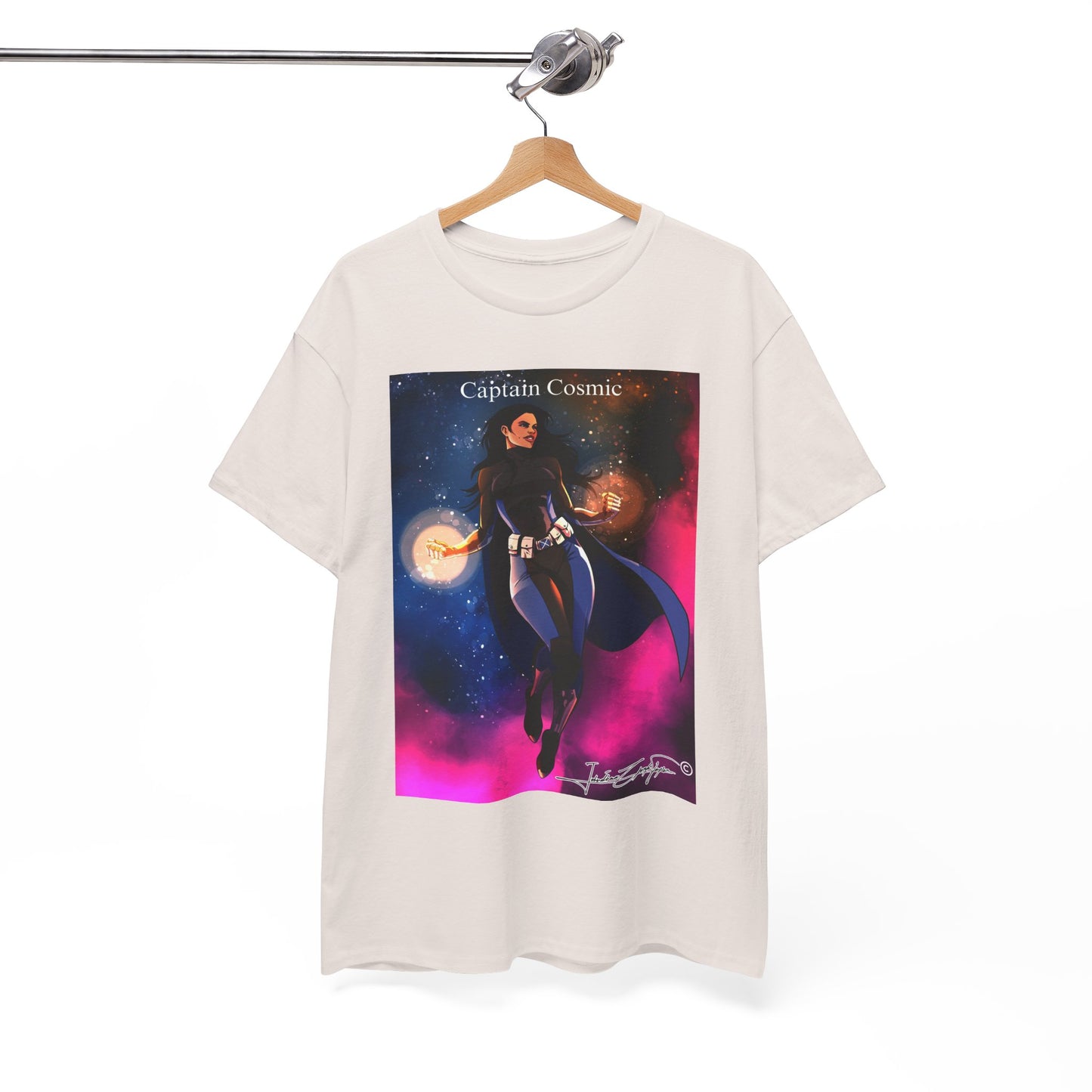 Captain Cosmic Unisex Heavy Cotton Tee