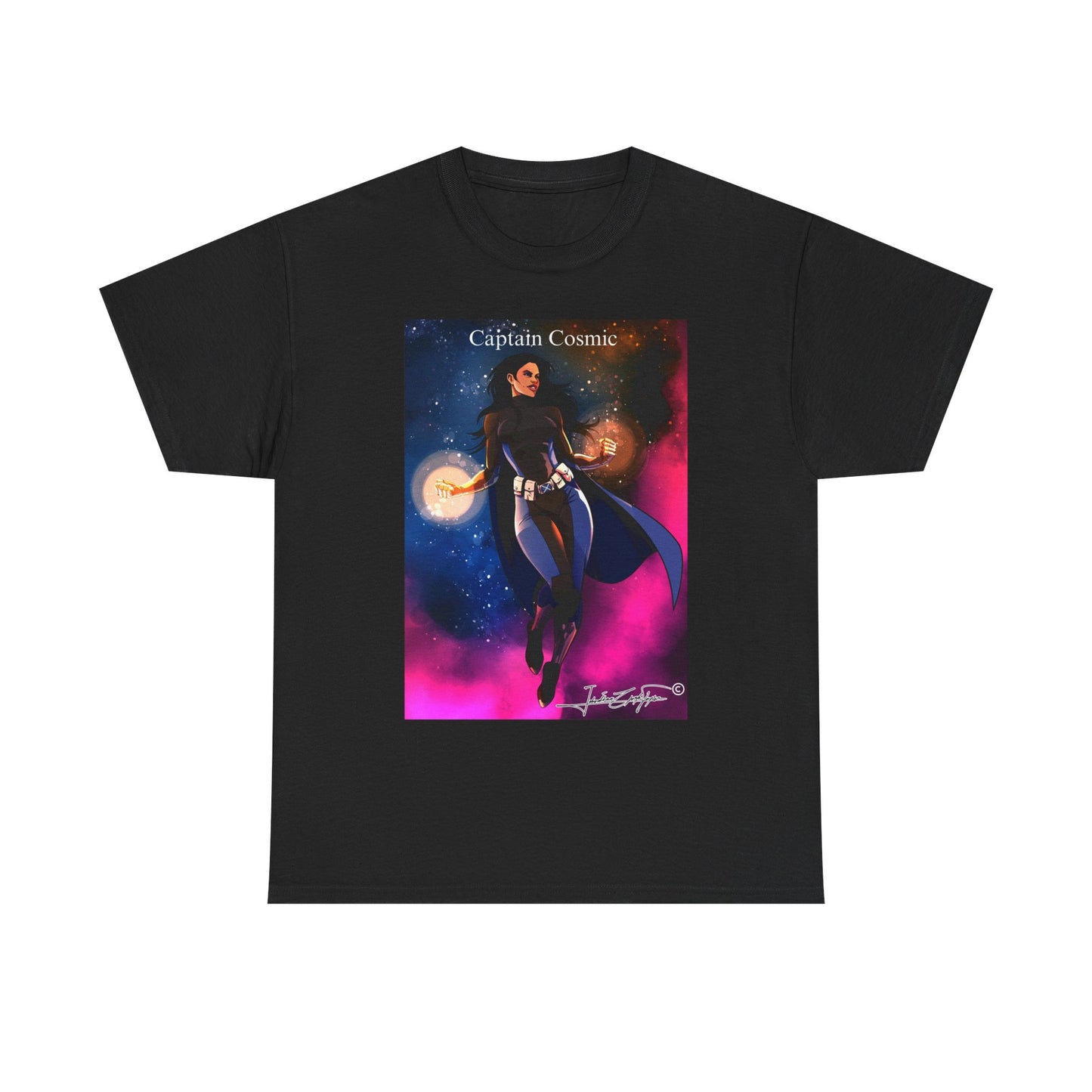 Captain Cosmic Unisex Heavy Cotton Tee