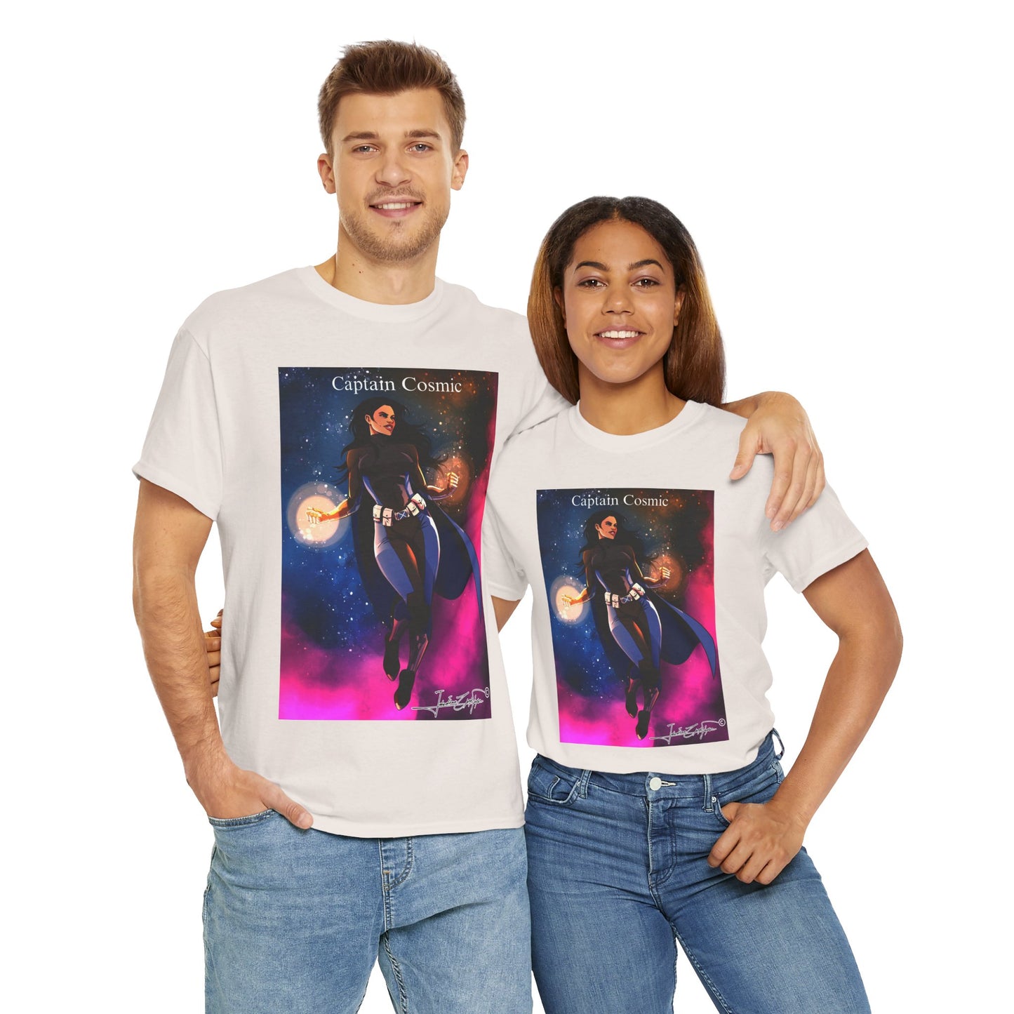 Captain Cosmic Unisex Heavy Cotton Tee