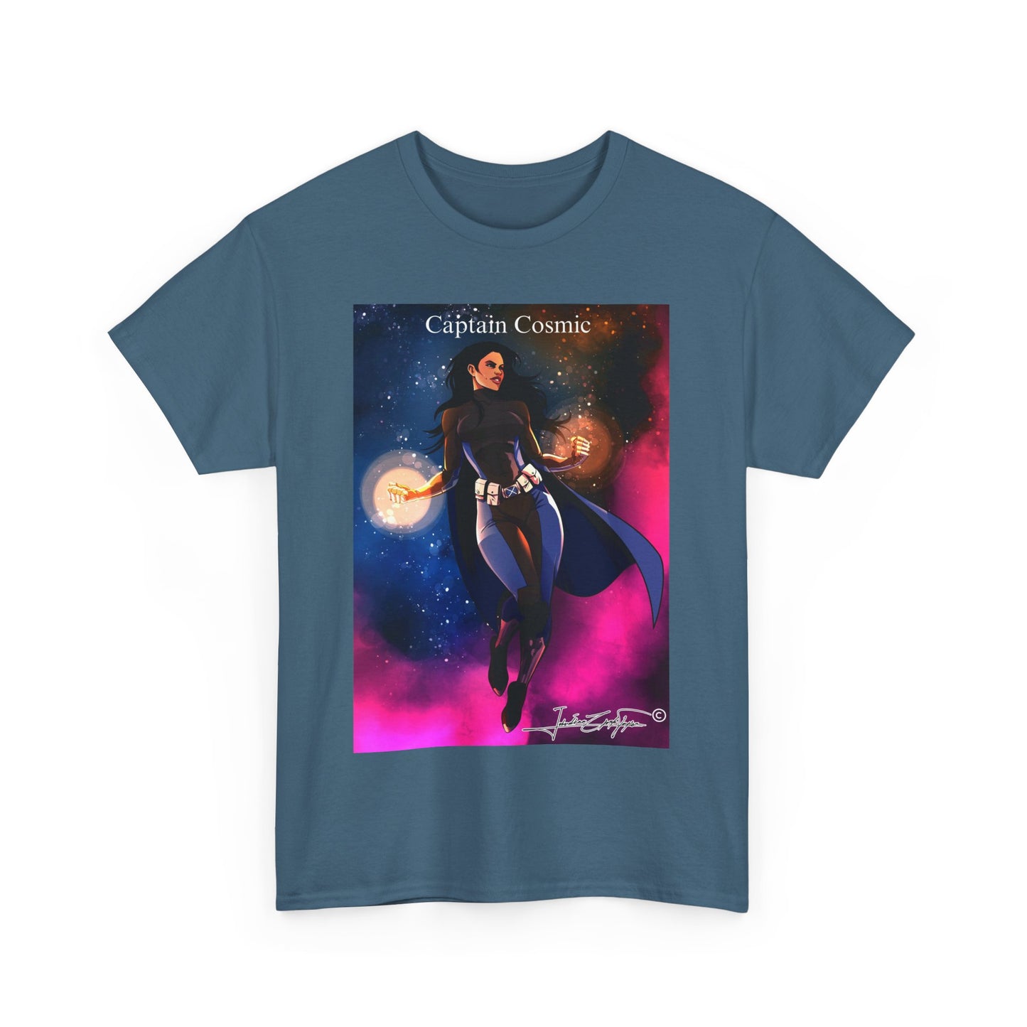 Captain Cosmic Unisex Heavy Cotton Tee