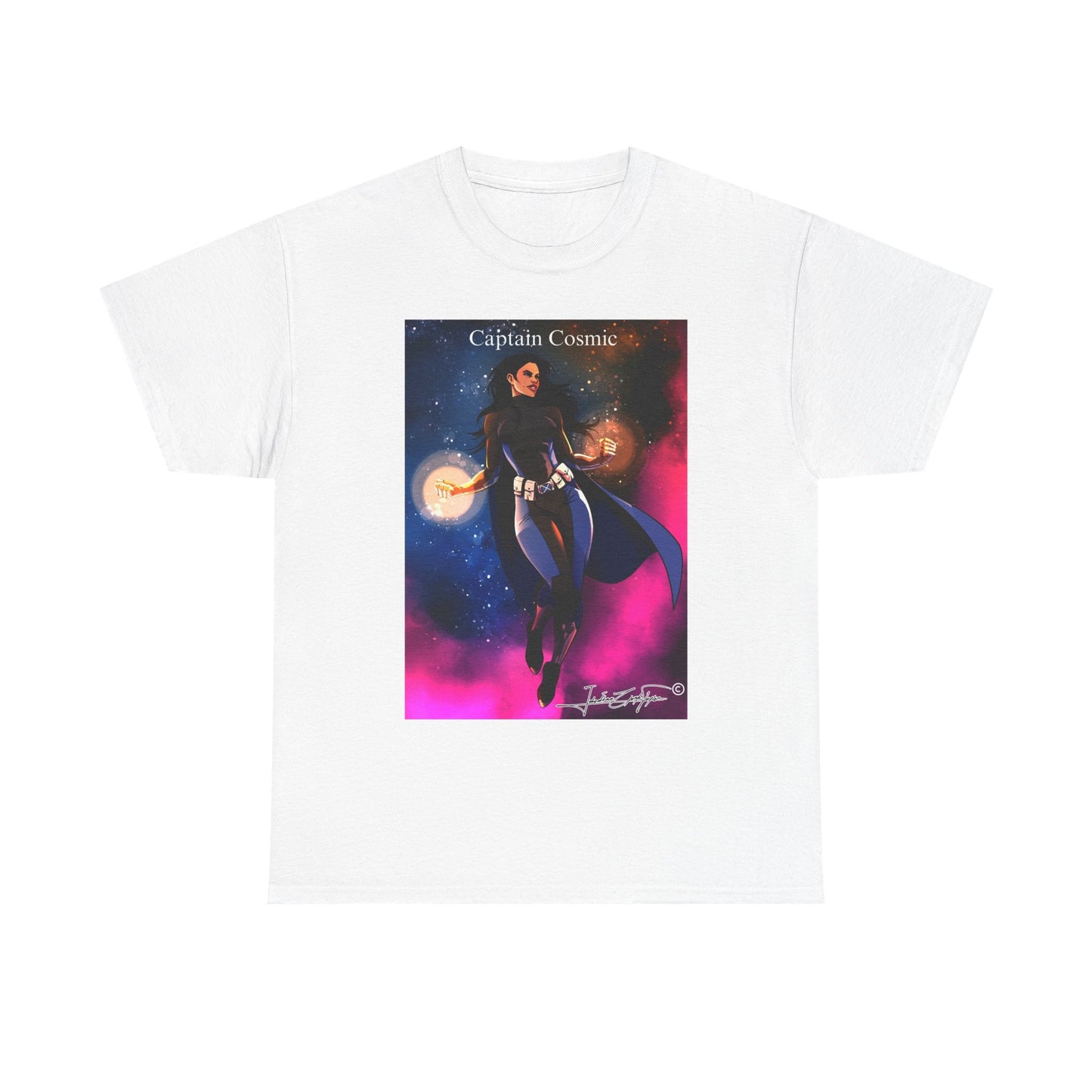 Captain Cosmic Unisex Heavy Cotton Tee