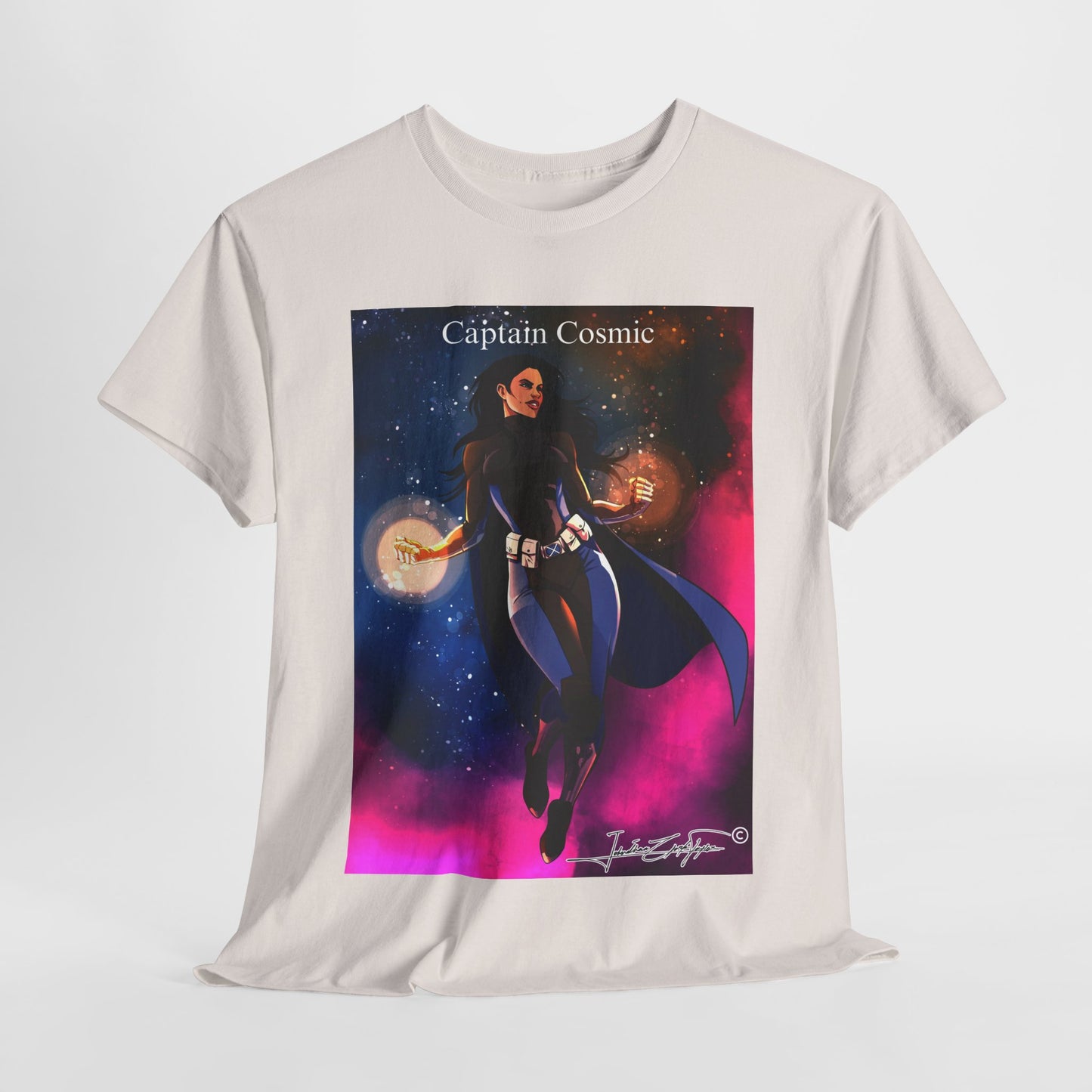 Captain Cosmic Unisex Heavy Cotton Tee