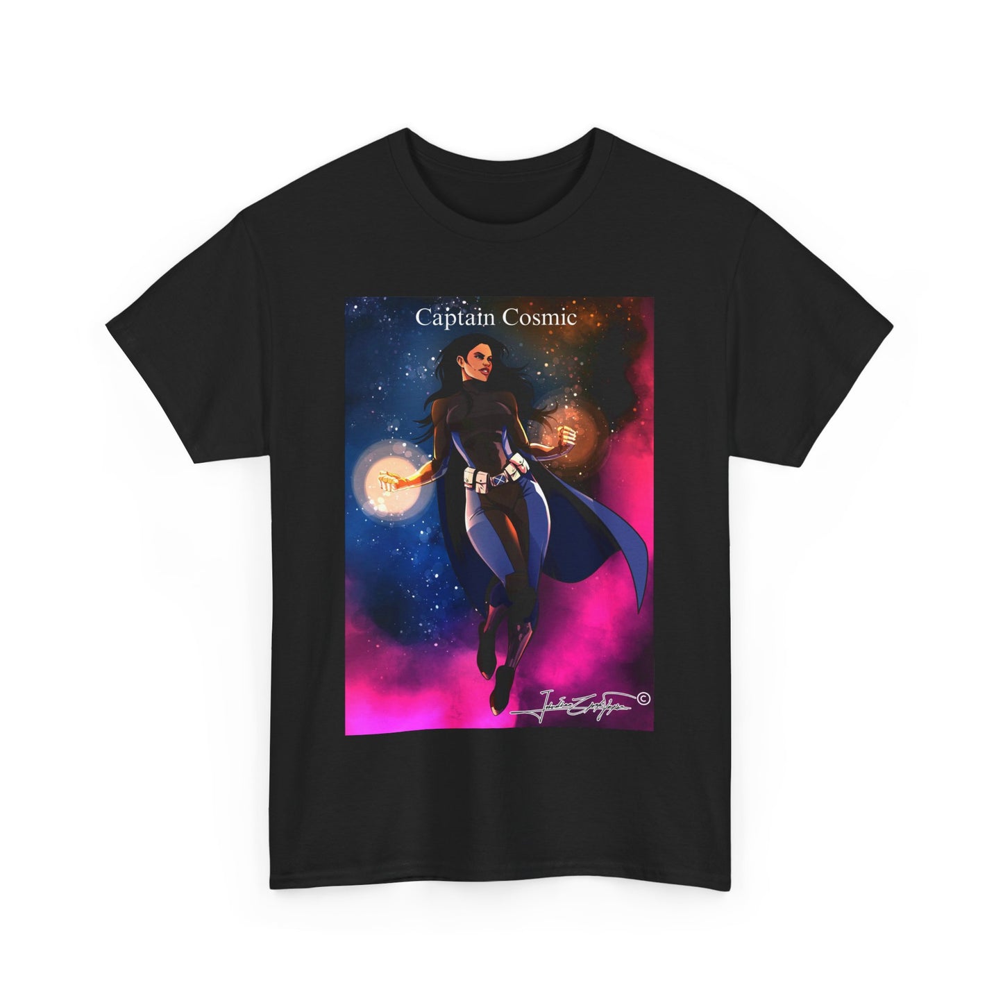 Captain Cosmic Unisex Heavy Cotton Tee