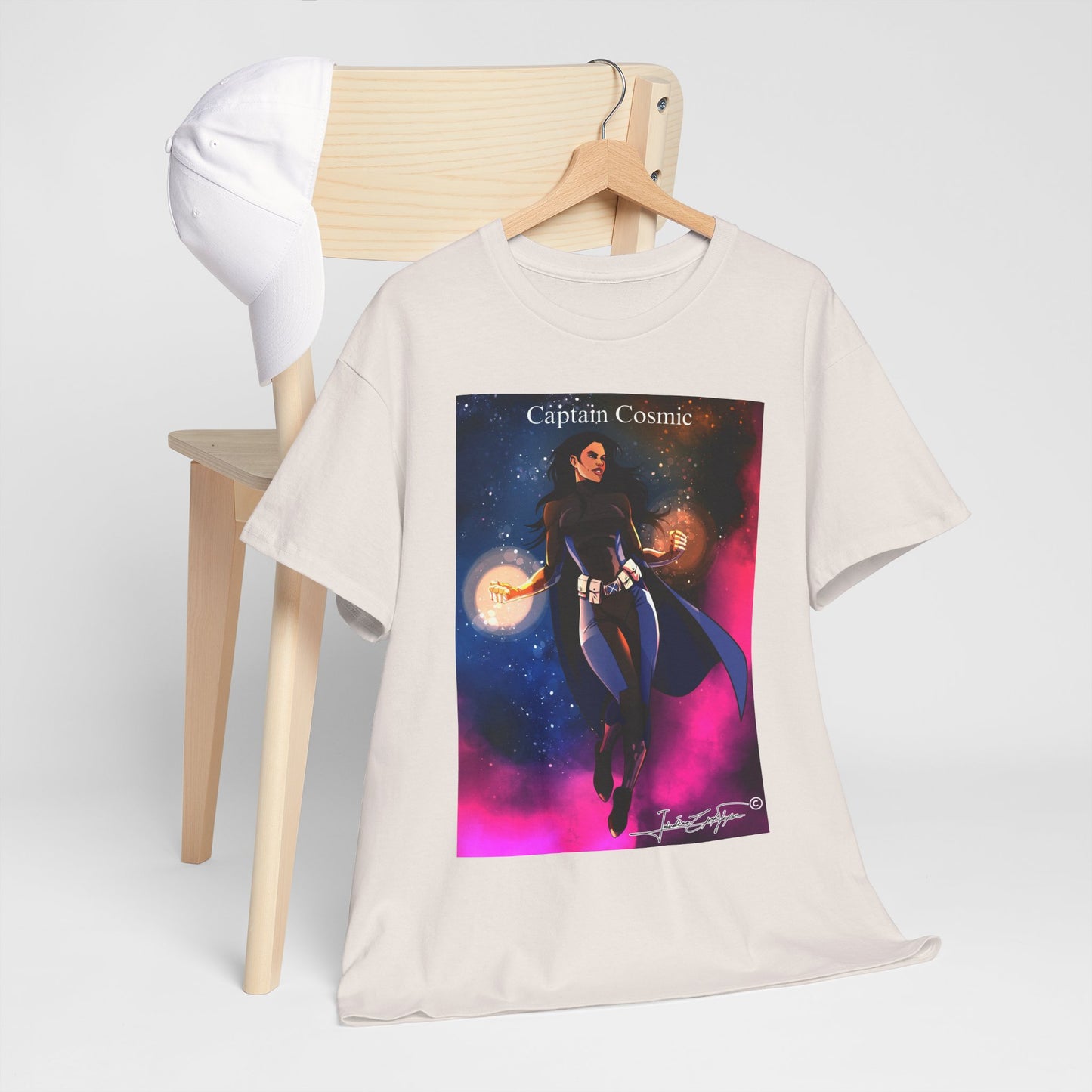 Captain Cosmic Unisex Heavy Cotton Tee